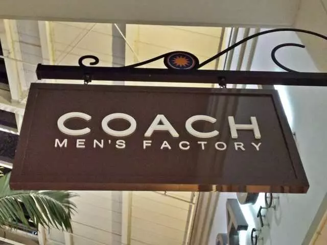 Coach Men's Factory