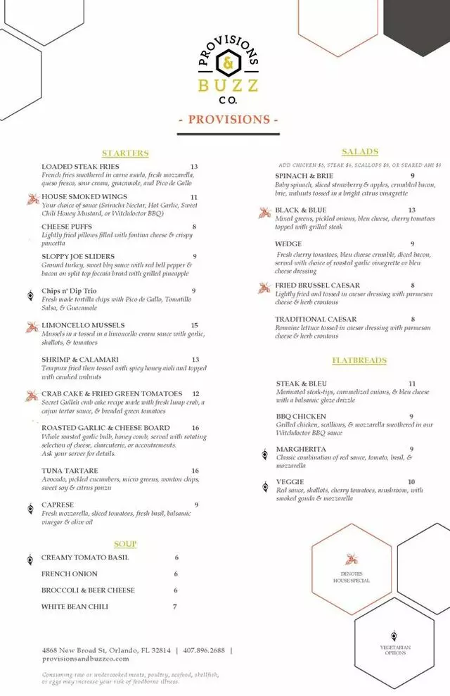 Provisions & Buzz