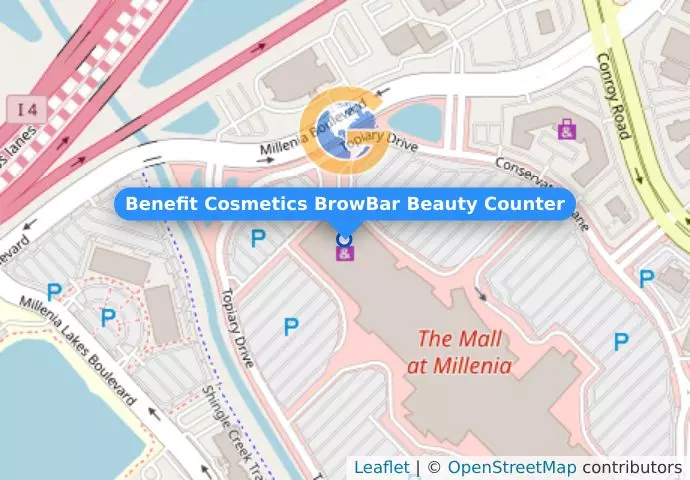 Benefit Cosmetics BrowBar Beauty Counter