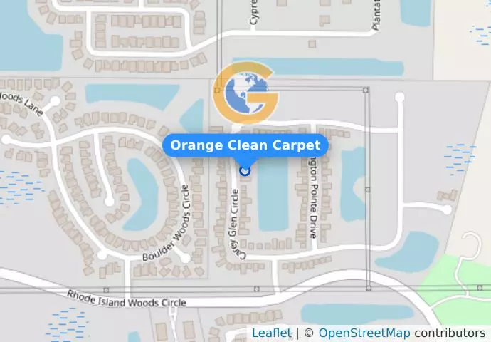 Orange Clean Carpet