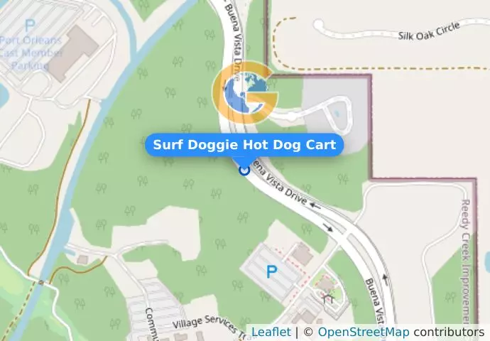 Surf Doggie Hot Dog Cart