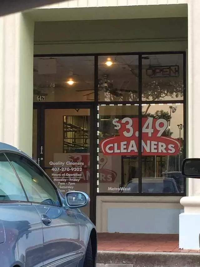 $3.49 Cleaners