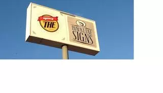 Black Leaf Signs