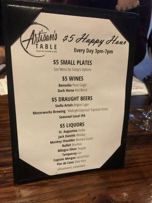 Artisan’s Table