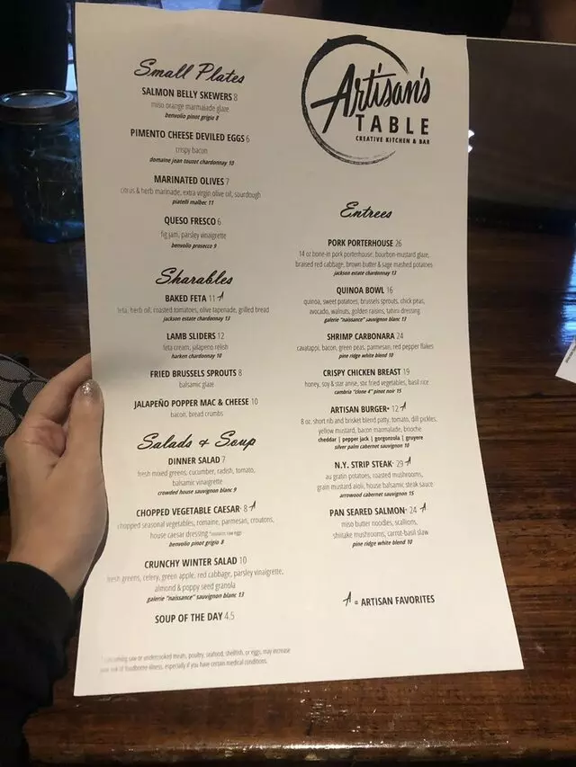 Artisan’s Table
