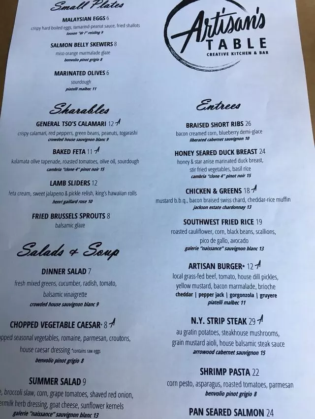 Artisan’s Table