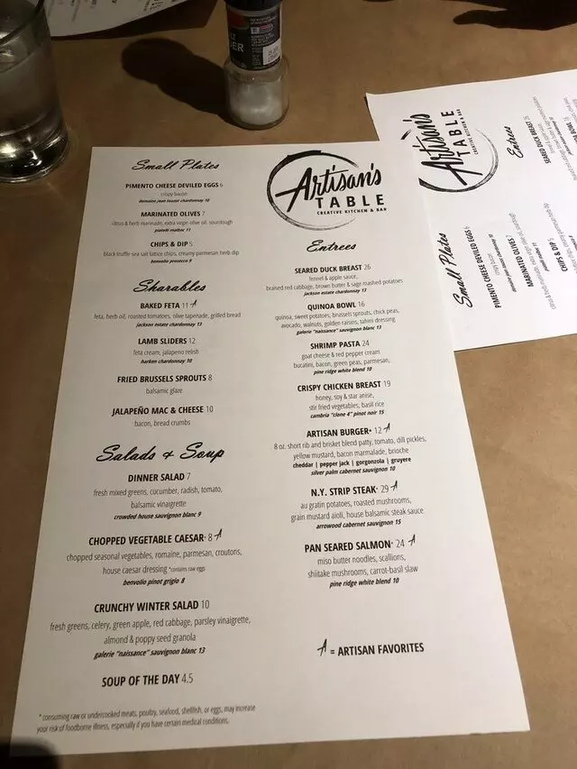 Artisan’s Table