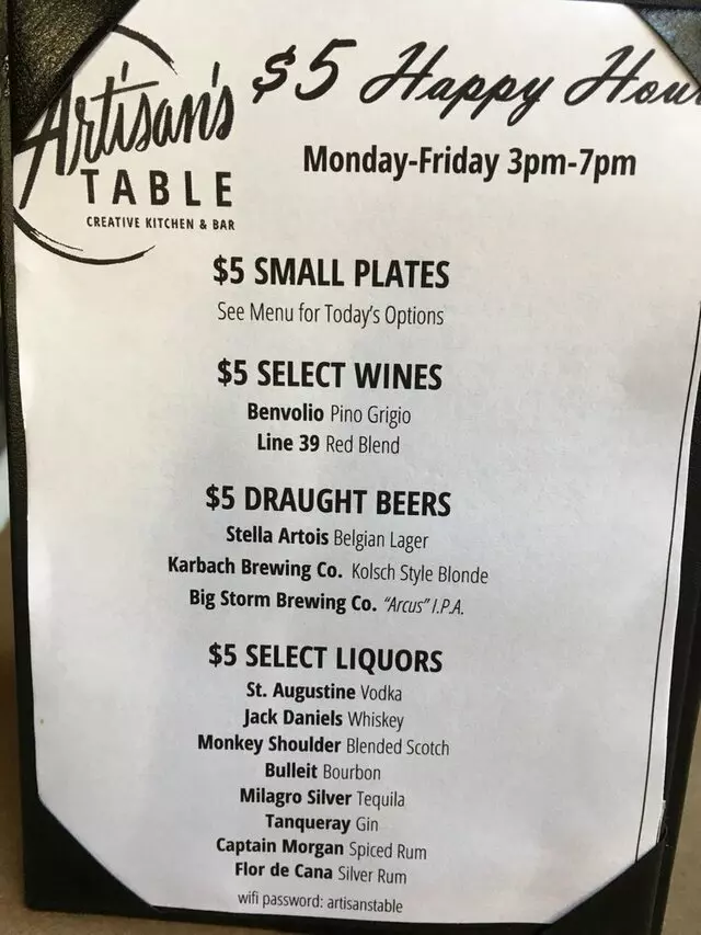 Artisan’s Table