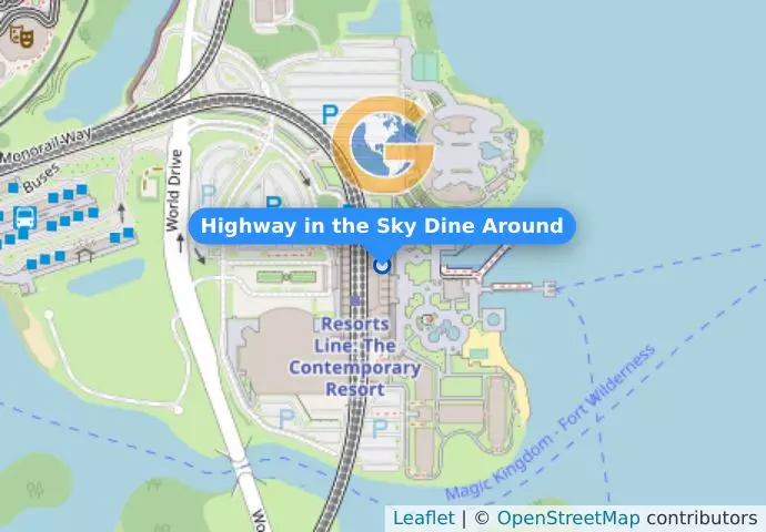 Highway in the Sky Dine Around