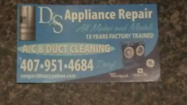 D & S Appliance Service