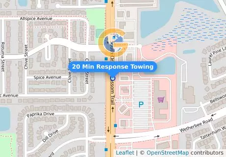 20 Min Response Towing