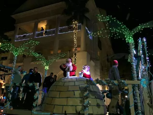 Winter Spark In Baldwin Park