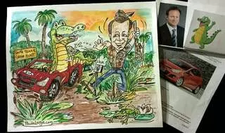 Caricatures by Paula