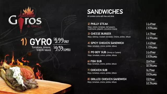 Authentic Gyros & Grill