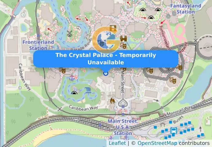 The Crystal Palace - Temporarily Unavailable