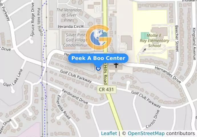 Peek A Boo Center