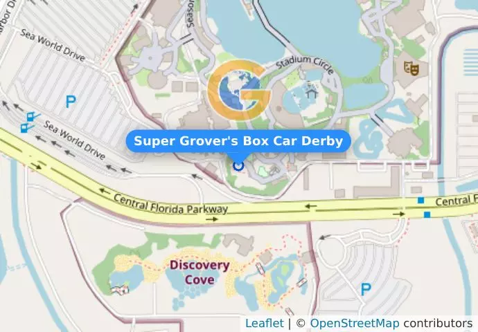 Super Grover&apos;s Box Car Derby