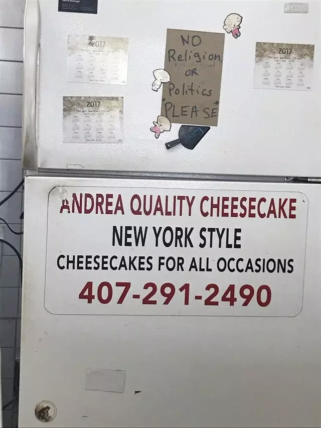 Andrea Quality Cheesecake