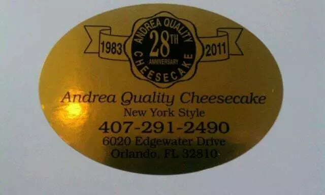 Andrea Quality Cheesecake