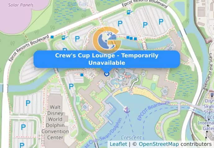 Crew&apos;s Cup Lounge - Temporarily Unavailable
