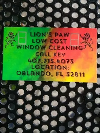 Lion's Paw Low Cost Window Cleaning