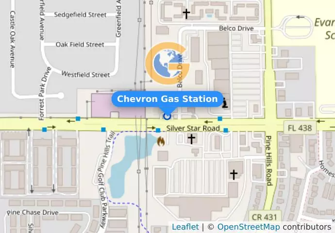 Chevron Gas Station