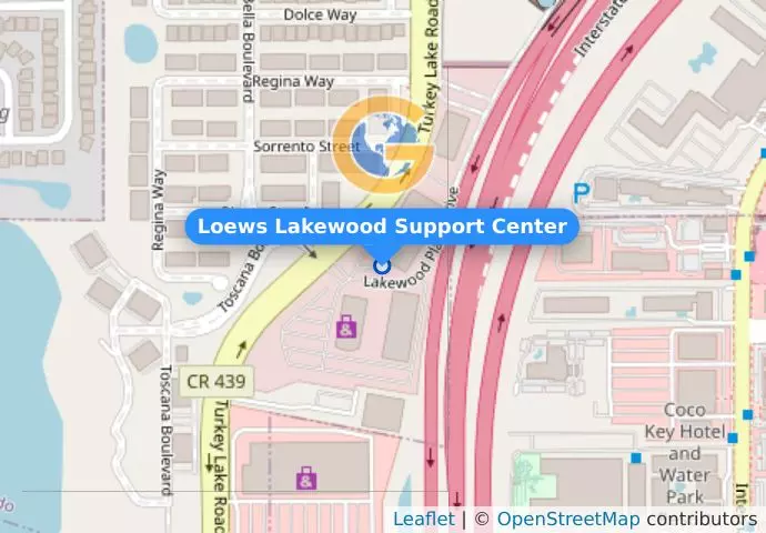 Loews Lakewood Support Center