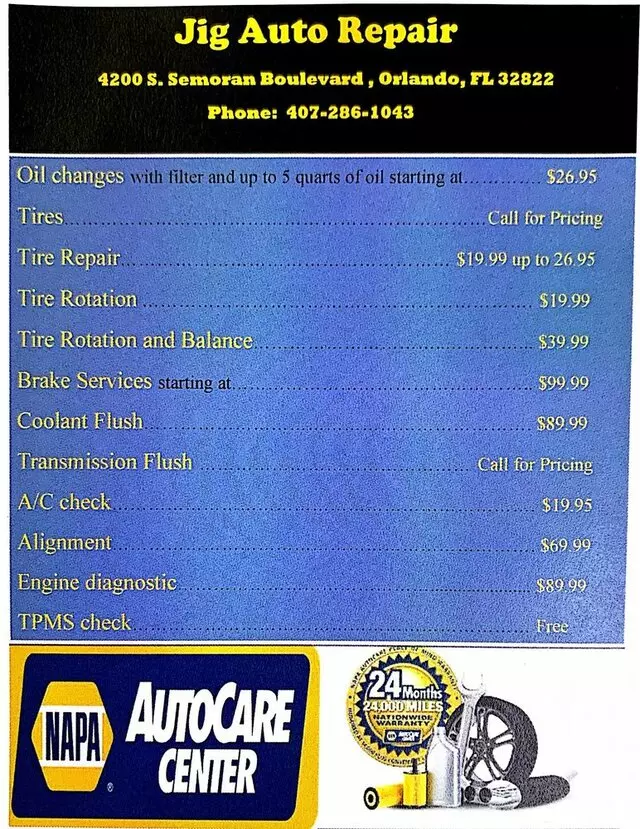 JIG Auto Repair