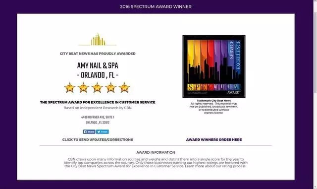 Amy’s Nail & Spa
