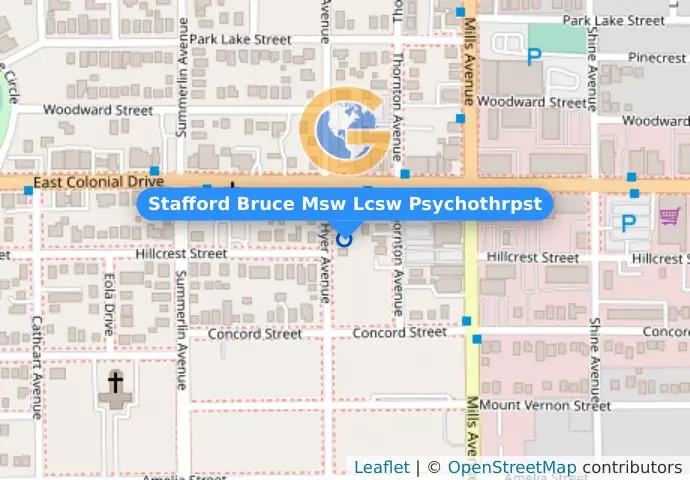 Stafford Bruce Msw Lcsw Psychothrpst