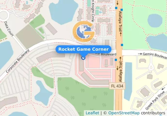 Rocket Game Corner