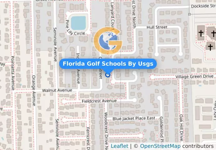 Florida Golf Schools By Usgs