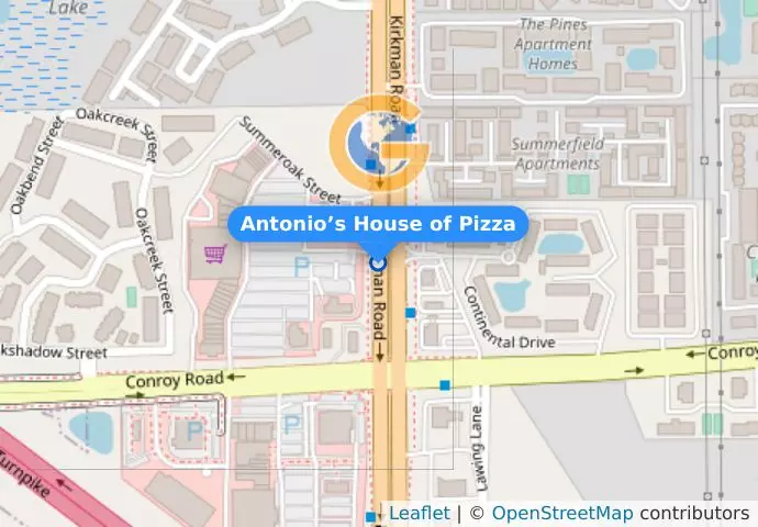 Antonio’s House of Pizza