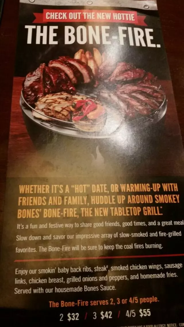 Smokey Bones Bar & Fire Grill