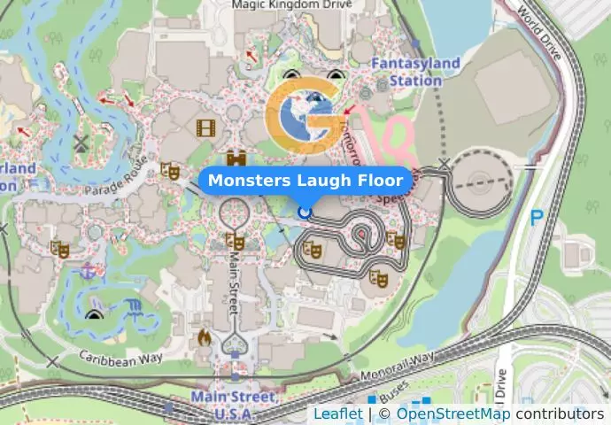 Monsters Laugh Floor