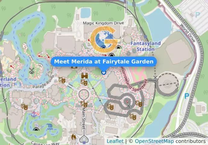 Meet Merida at Fairytale Garden