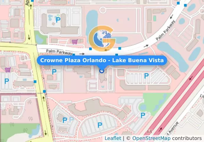 Crowne Plaza Orlando - Lake Buena Vista