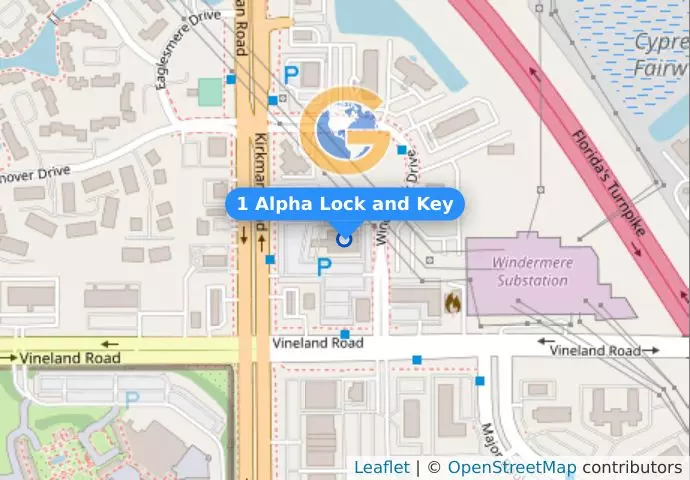 1 Alpha Lock and Key