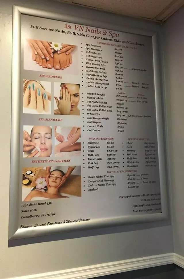 1st VN nails & spa
